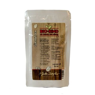 Bio Rind mit Quinoa & Krbis 85 g - kurzes MHD